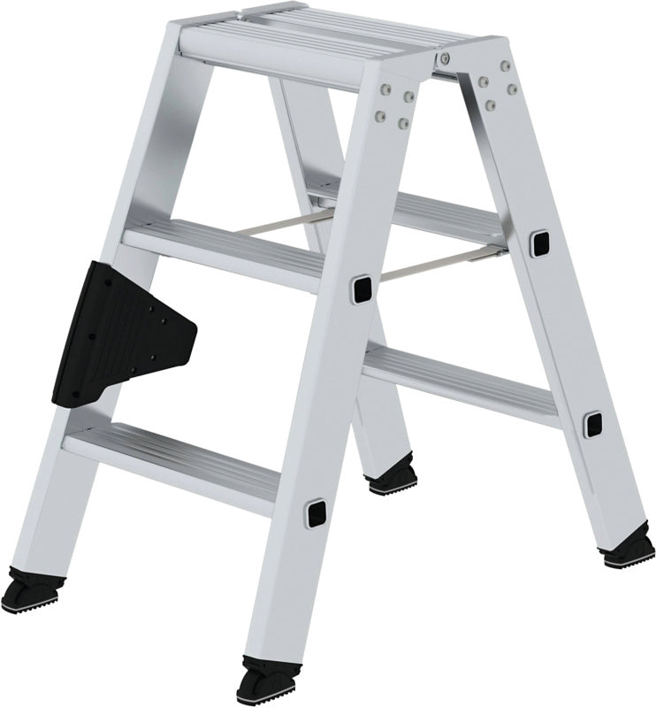 Hliníkové štafle, oboustranný přístup, vnitřní patky nivello®