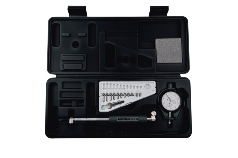 Přesný dutinoměr 18–400 mm s intervalem stupnice 0,01 mm