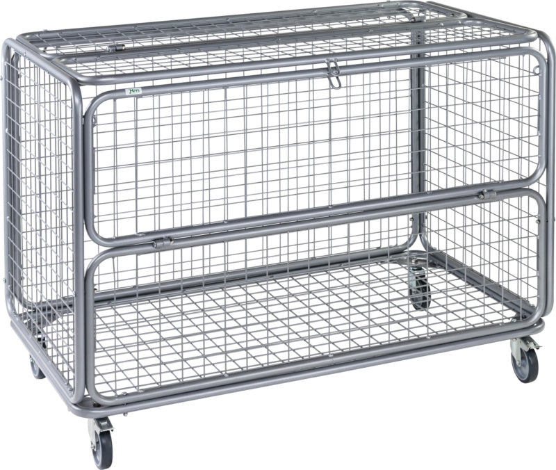 Uzamykatelný drátěný vozík