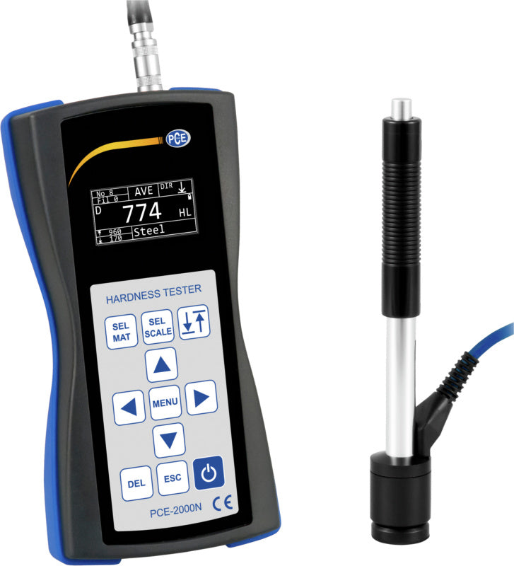 Mobilní tvrdoměr 2000N pro měření tvrdosti odrazem