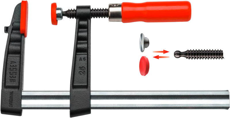 Šroubová rychlosvěrka, šířka upnutí 160 až 400 mm
