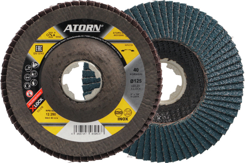 Brusný lamelový talíř X-LOCK