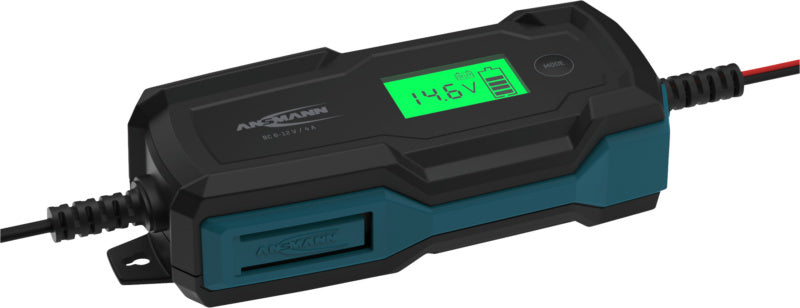 10stupňová nabíječka do auta 6+12 V/4 A.