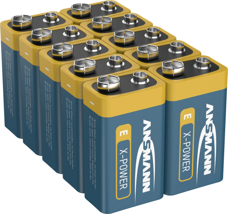 Alkalická baterie X-Power 9 V/elektrický blok/6LR61