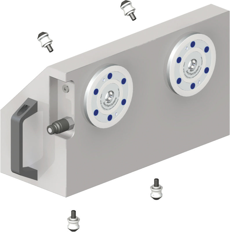 Zahnutý upínací třmen