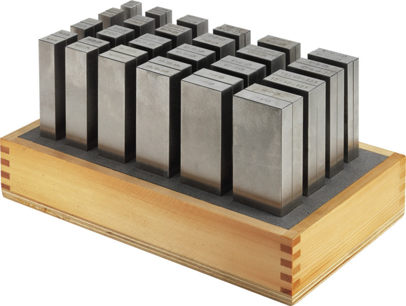 Sada paralelních podložek špičkové přesnosti