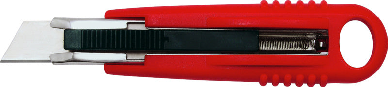 Bezpečnostní pracovní nůž, plast ABS, 18mm trapézová čepel