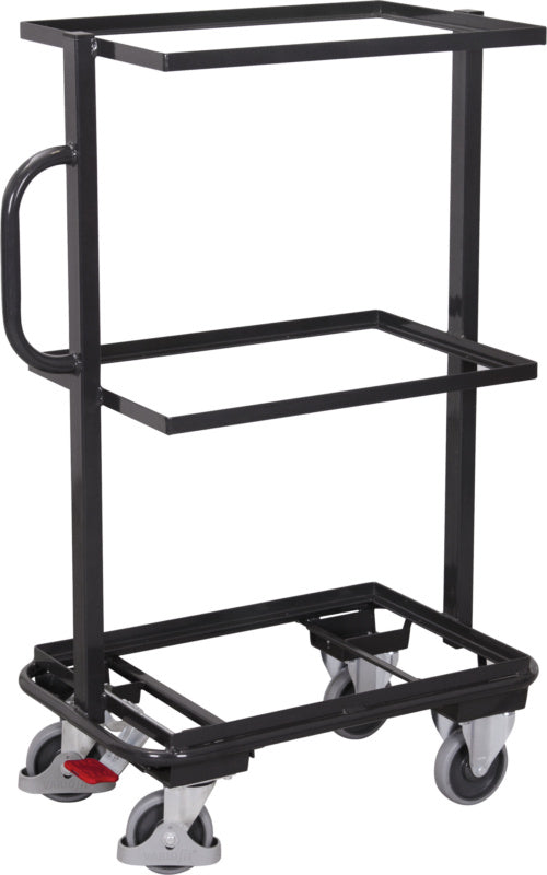 Servírovací vozík s otevřenými ložnými plochami