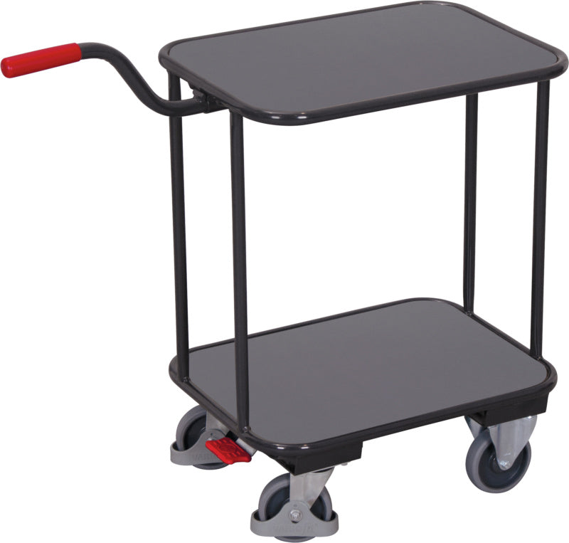 Vozík se dvěma dřevěnými ložnými plochami