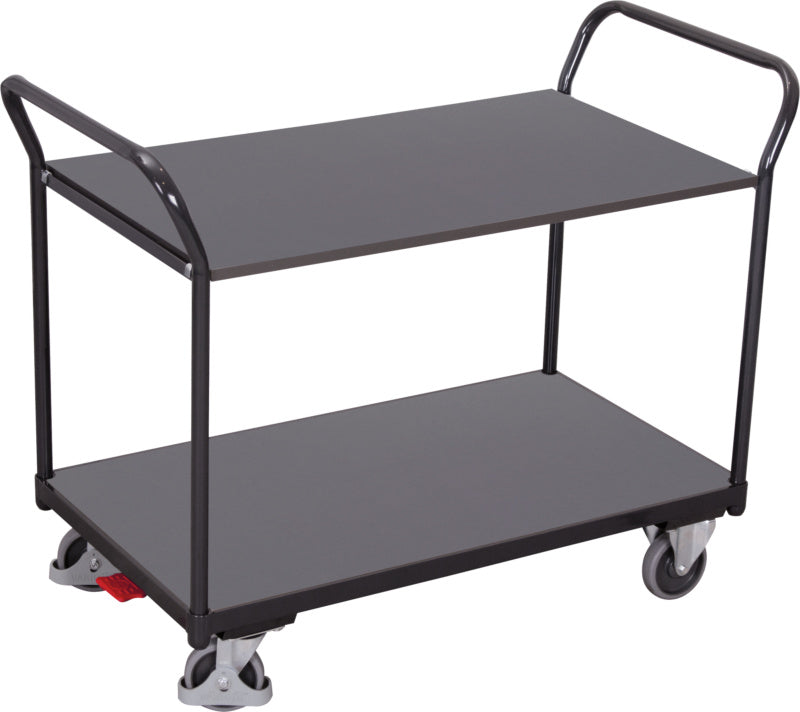 Stolový vozík se dvěma ložnými plochami