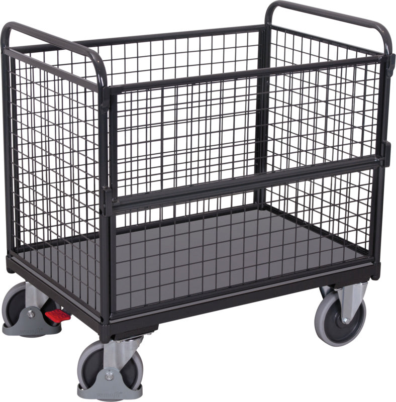 Drátěné skříňové vozíky