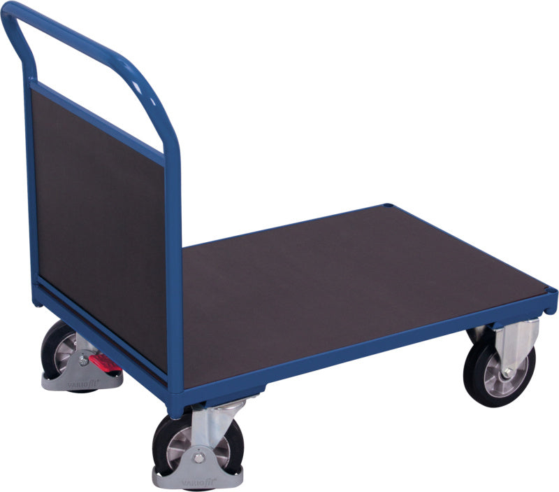 Vozík s čelní stěnou s deskou se sítotiskem