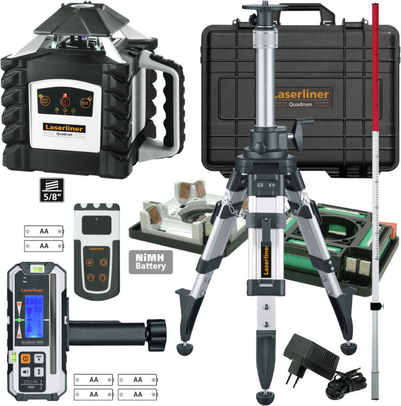 Rotační laserová vodováha Quadrum M350 S Set FL