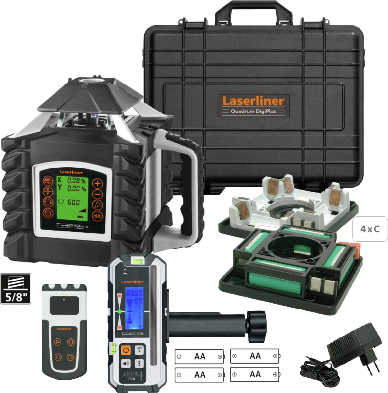 Laser s 2osým náklonem Quadrum DigiPlus M350 S