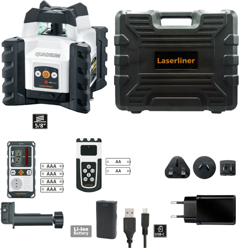 Rotační laserová vodováha Quadrum Compact 210 S