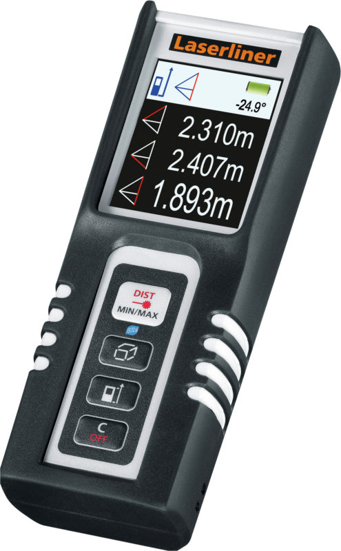 Laserový dálkoměr DM Compact Pro, dosah 50 m, červený laser