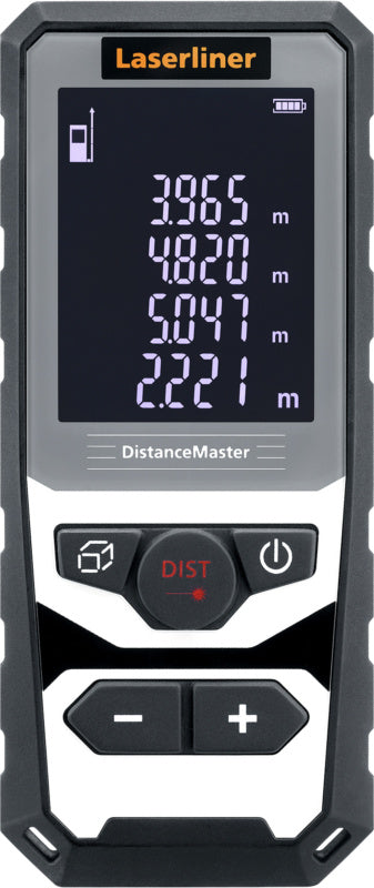 Laserový dálkoměr DM 50, dosah 50 m, červený laser