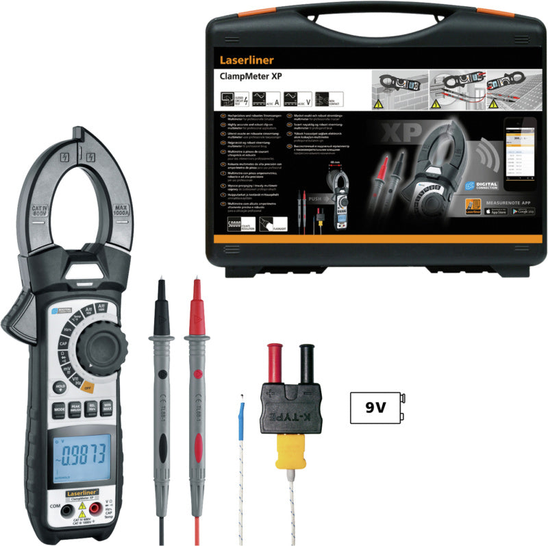 Klešťový proudový multimetr ClampMeter XP