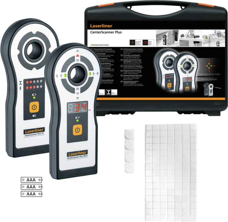 Zařízení pro vyhledávání polohy a zarovnávání vrtů CenterScanner Plus