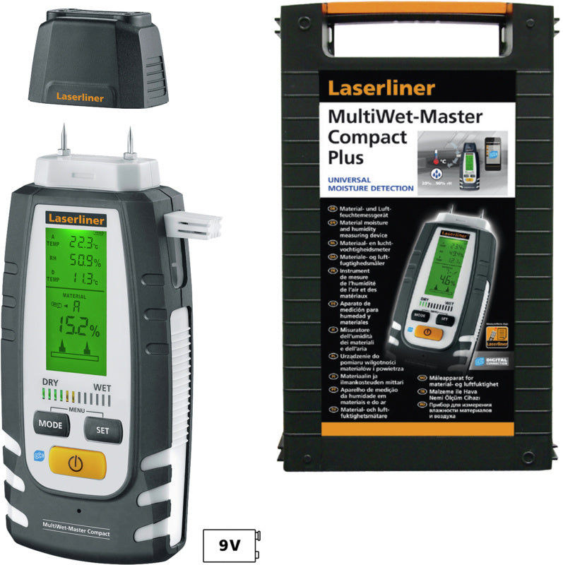 Přístroj pro měření vlhkosti materiálu MultiWet-Master Compact Plus