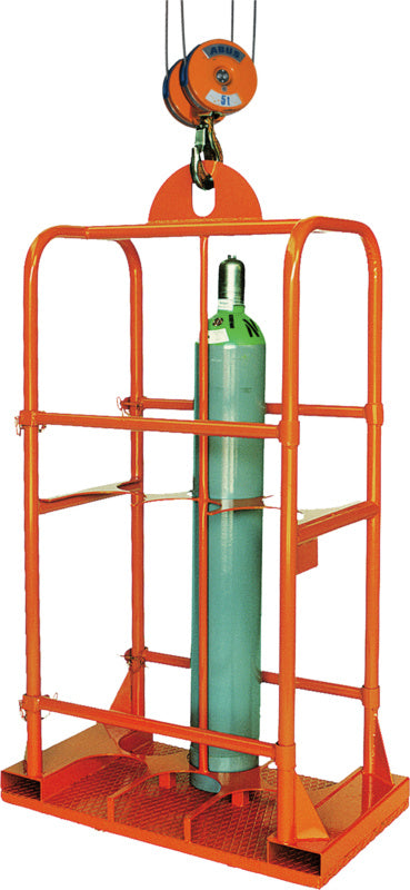 Přepravní stojany na plynové lahve pro šest lahví