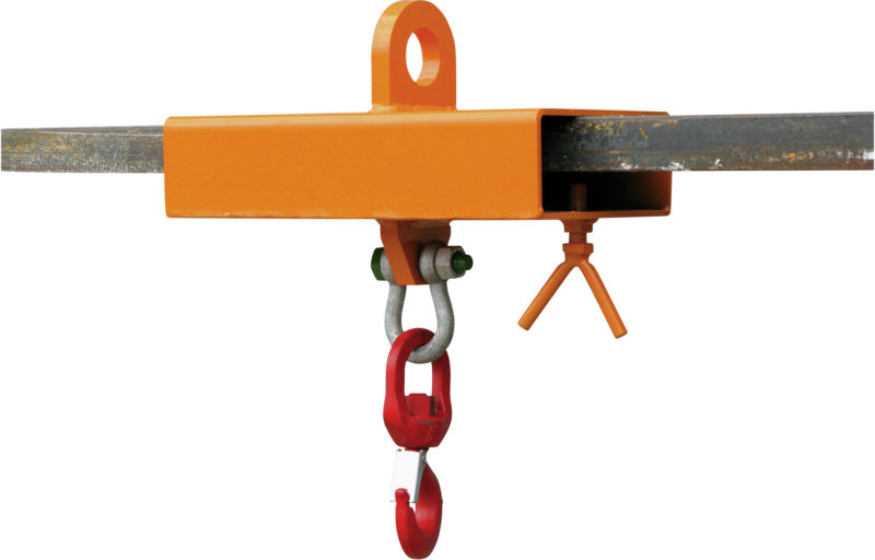 Hák s přídavnou kapsou na jeden hrot vidlice vysokozdvižného vozíku