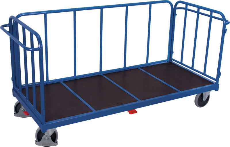 Třístěnný vozík se svislými výztuhami