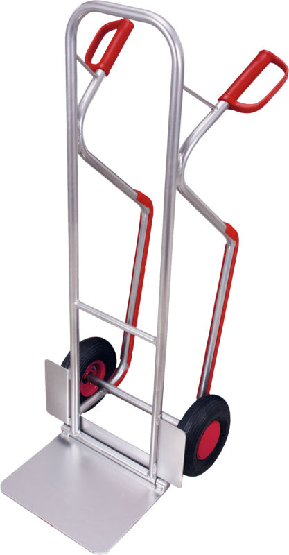 Hliníkové vozíky na pytle se sklápěcí deskou