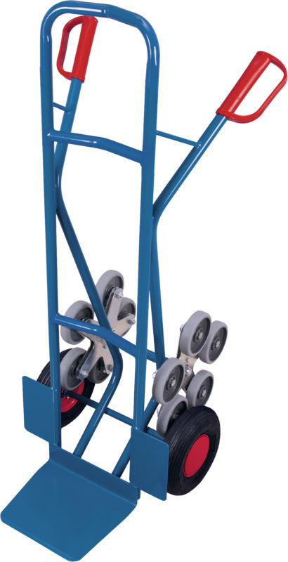 Schodišťový vozík se dvěma pětiramennými schodovými koly