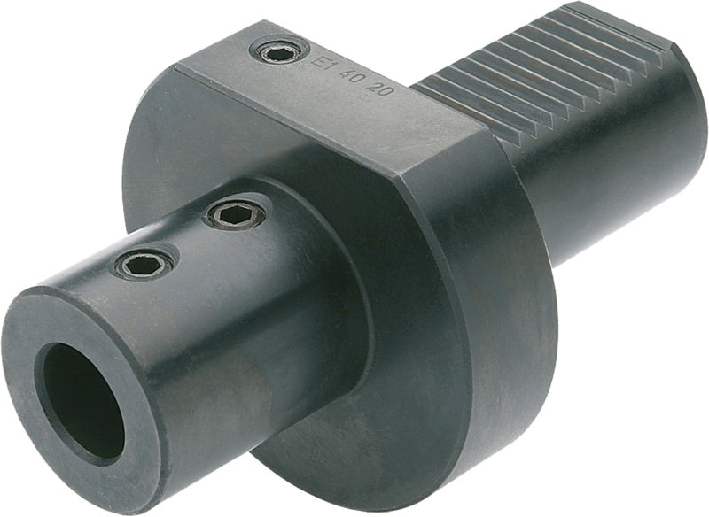 Držáky vrtáků s vyměnitelnými břitovými destičkami, tvar E1