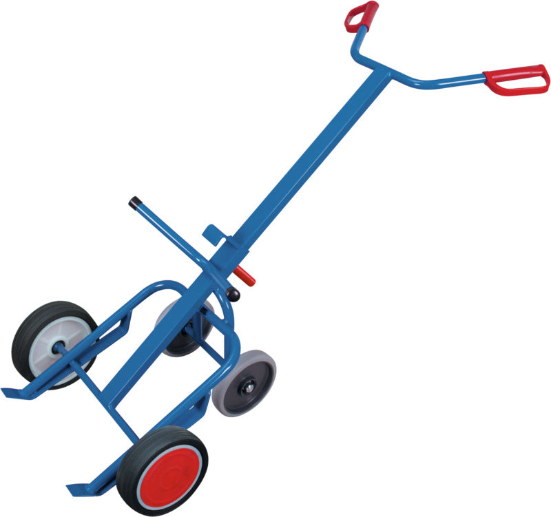 Rudl na sudy se dvěma opěrnými kolečky