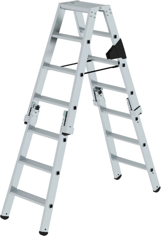 Sada samostatných hliníkových žebříků s nástavci