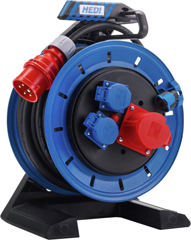 Třífázový celoplastový kabelový naviják Champion