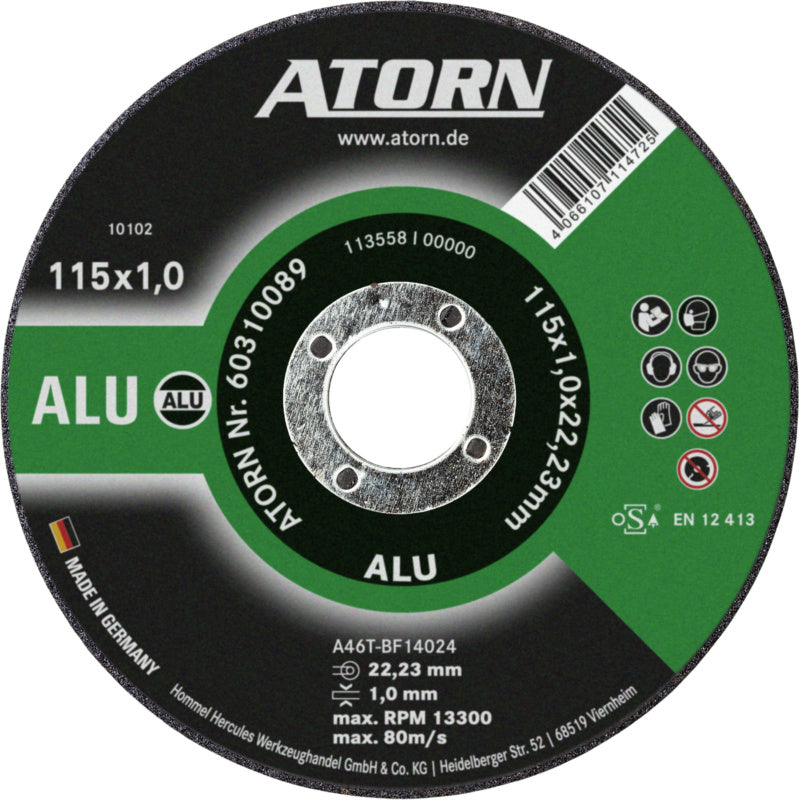 Řezný kotouč na hliník