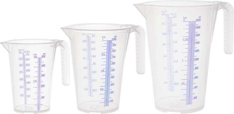 Sada měřicích pohárů, 3 ks