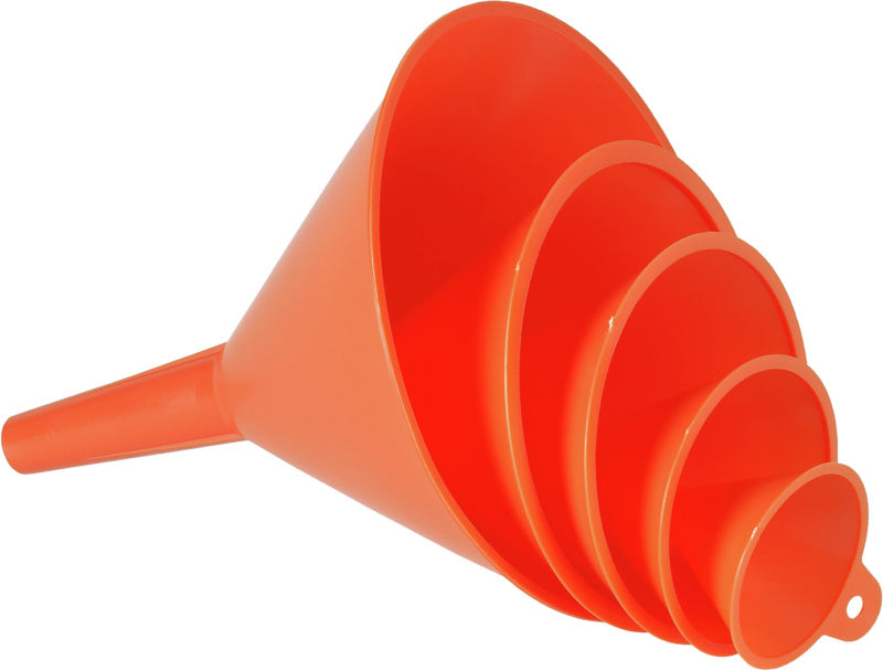 Sada nálevek, 5 ks, plastové