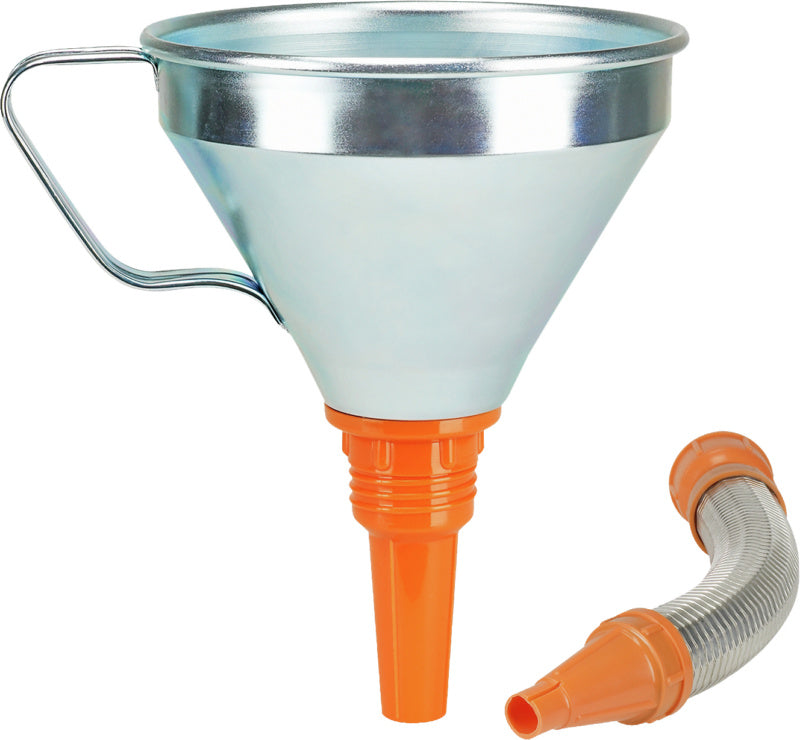 Nálevka vyrobená z cínové destičky, 200 mm