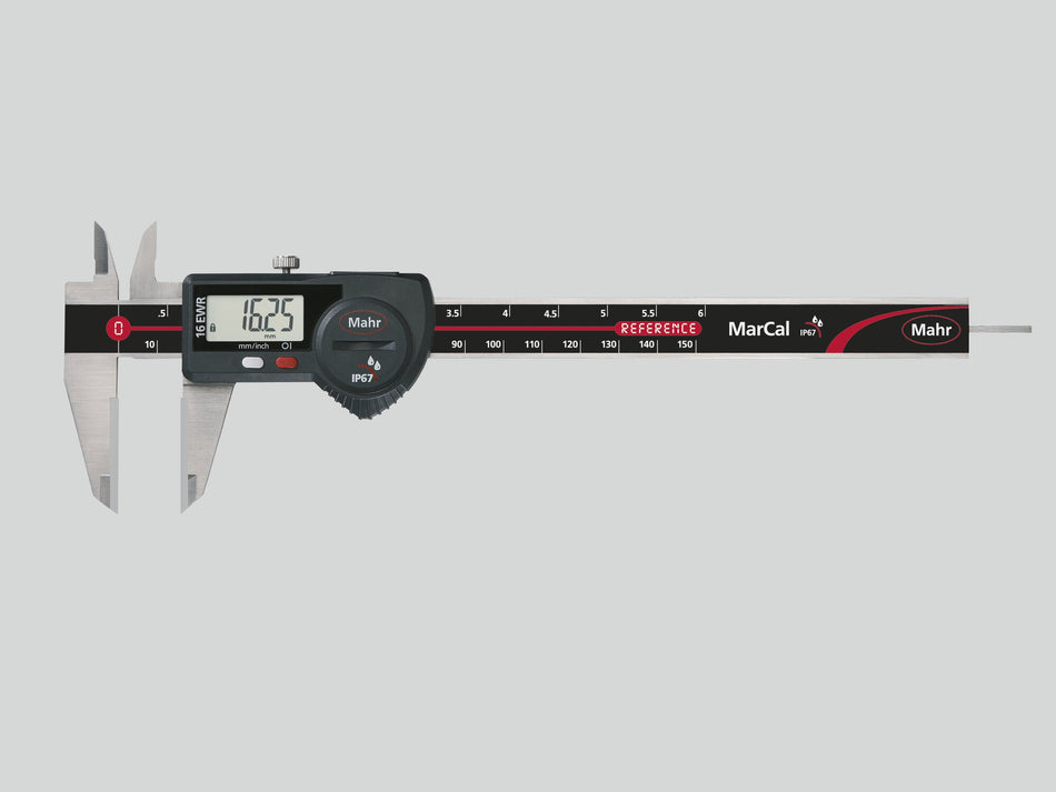 16 EWR-H digitální posuvné měřítko 150 mm kulatý hloubkoměr,s dat.
