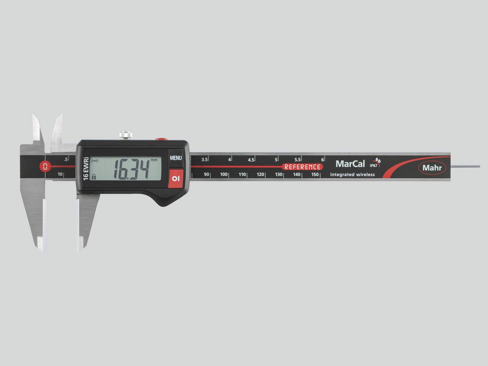 16 EWRi-C digitální posuvné měřítko 150 mm keramikaa kulatý hloubkoměr