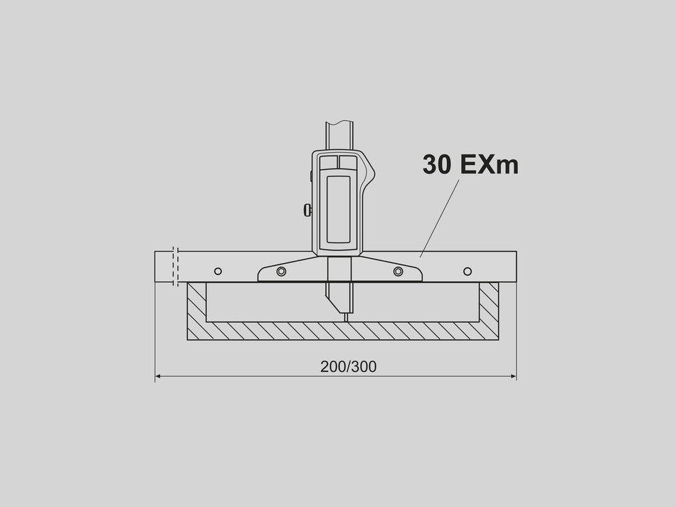 30 EXm prodl. měřicí můstek 200mm , včetně šroubů