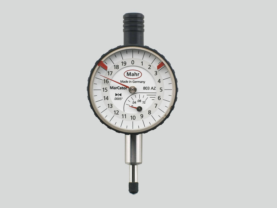 803 AZ malý čís. úchylkoměr rozsah 0,12"/0,0005"