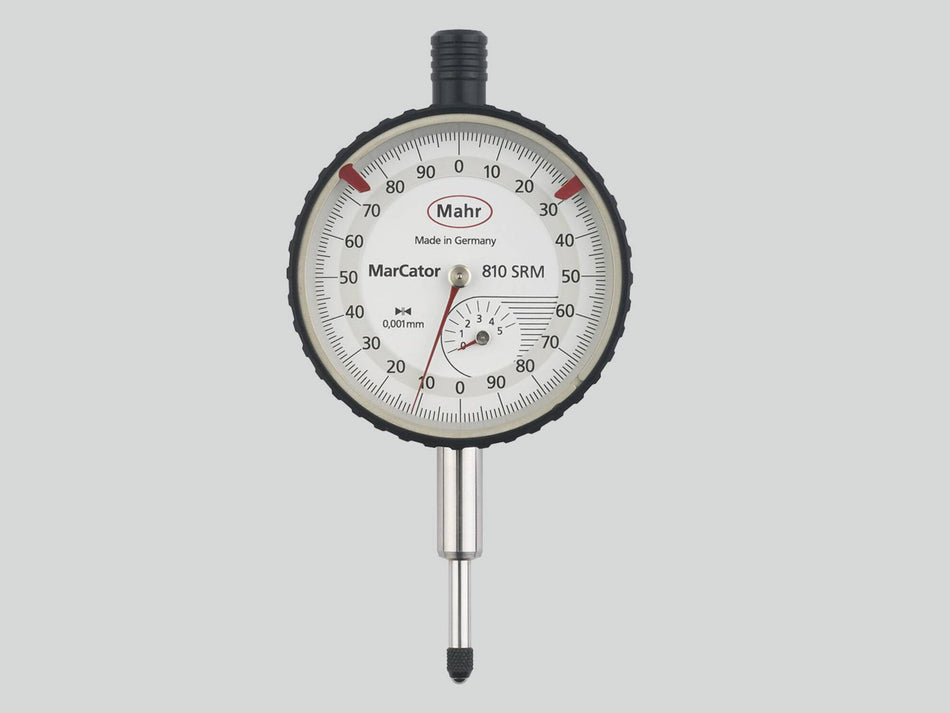 810 SRM číselníkový úchylkoměr nárazuvzdorné provedení