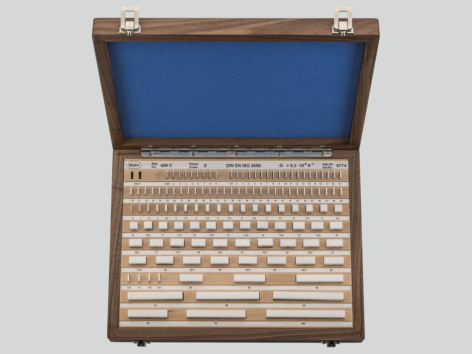 409 C/0/So sada keramických měřících bloků, 122 kusů