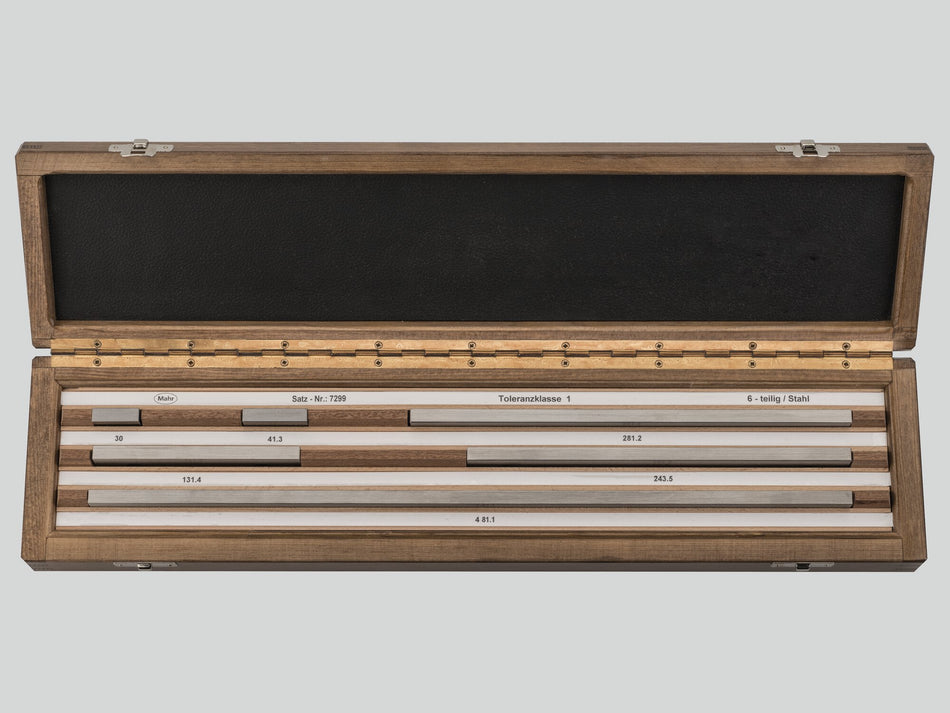 413/2 sada ocelových koncových měrek, 5 kusů