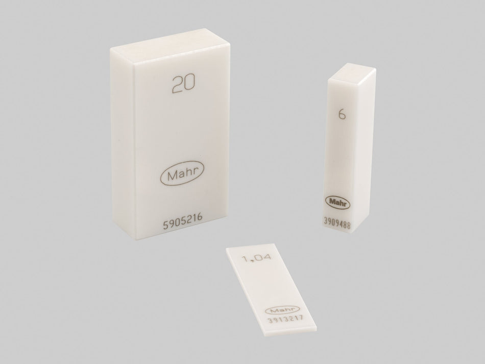 417 C/0 Koncová měrka 75,00 mm keramika