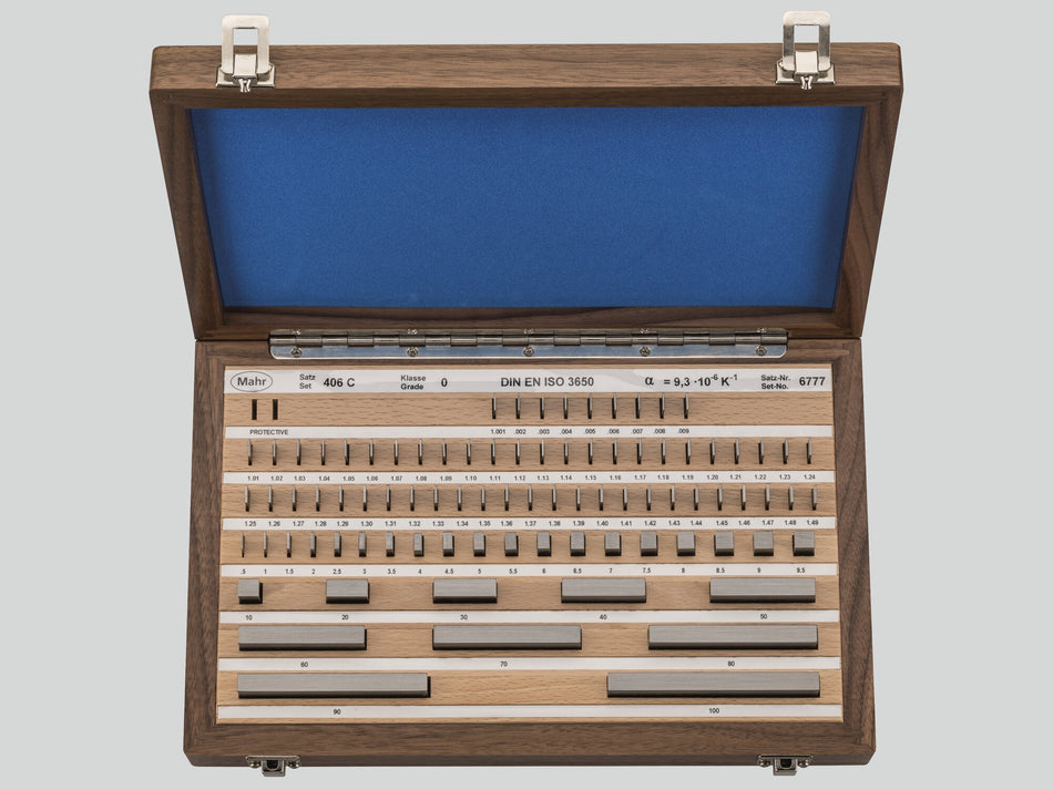 406/0 sada ocelových koncových měrek,87 kusů