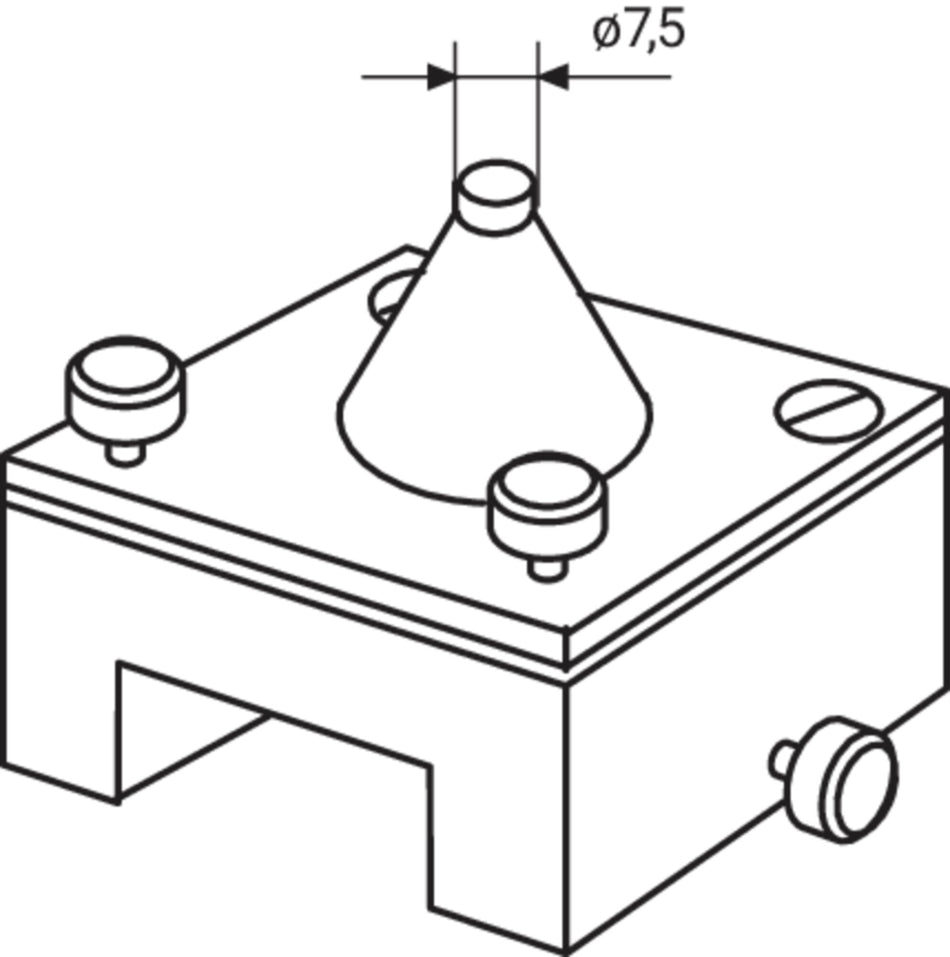 827 b 36 Měřící stůl nasazovací