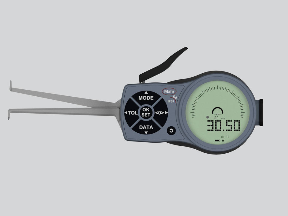 838 EI Dig. vnitřní sonda 10-30 mm Zw 0,01 mm Hloubka měření 85 mm