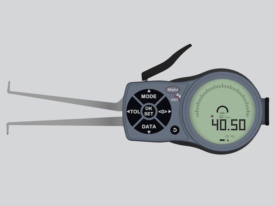 838 EI Dig. vnitřní sonda 20-40 mm Zw 0,01 mm Hloubka měření 85 mm