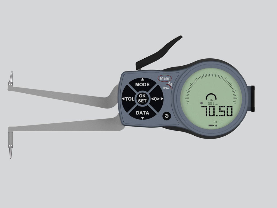 838 EI Dig. vnitřní sonda 50-70 mm Zw 0,01 mm Hloubka měření 85 mm